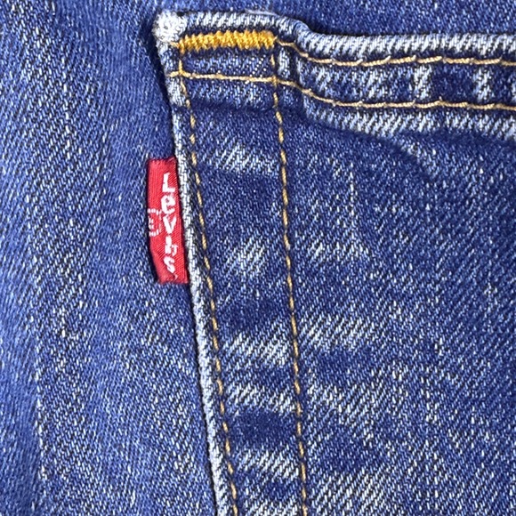 Levi's‎ 505 Regular Fit Jeans Mens W36 L32 Medium Wash Blue Denim - Picture 5 of 10